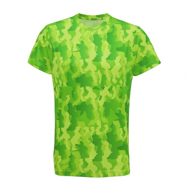 Tempest Tour Green Mens Camo T